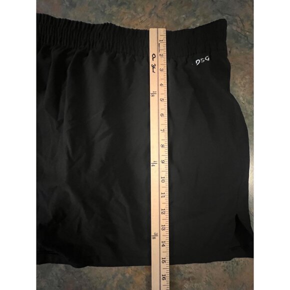 DSG Womens Mid-Rise Stride Skort L Black With Built-In Short - Picture 5 of 9